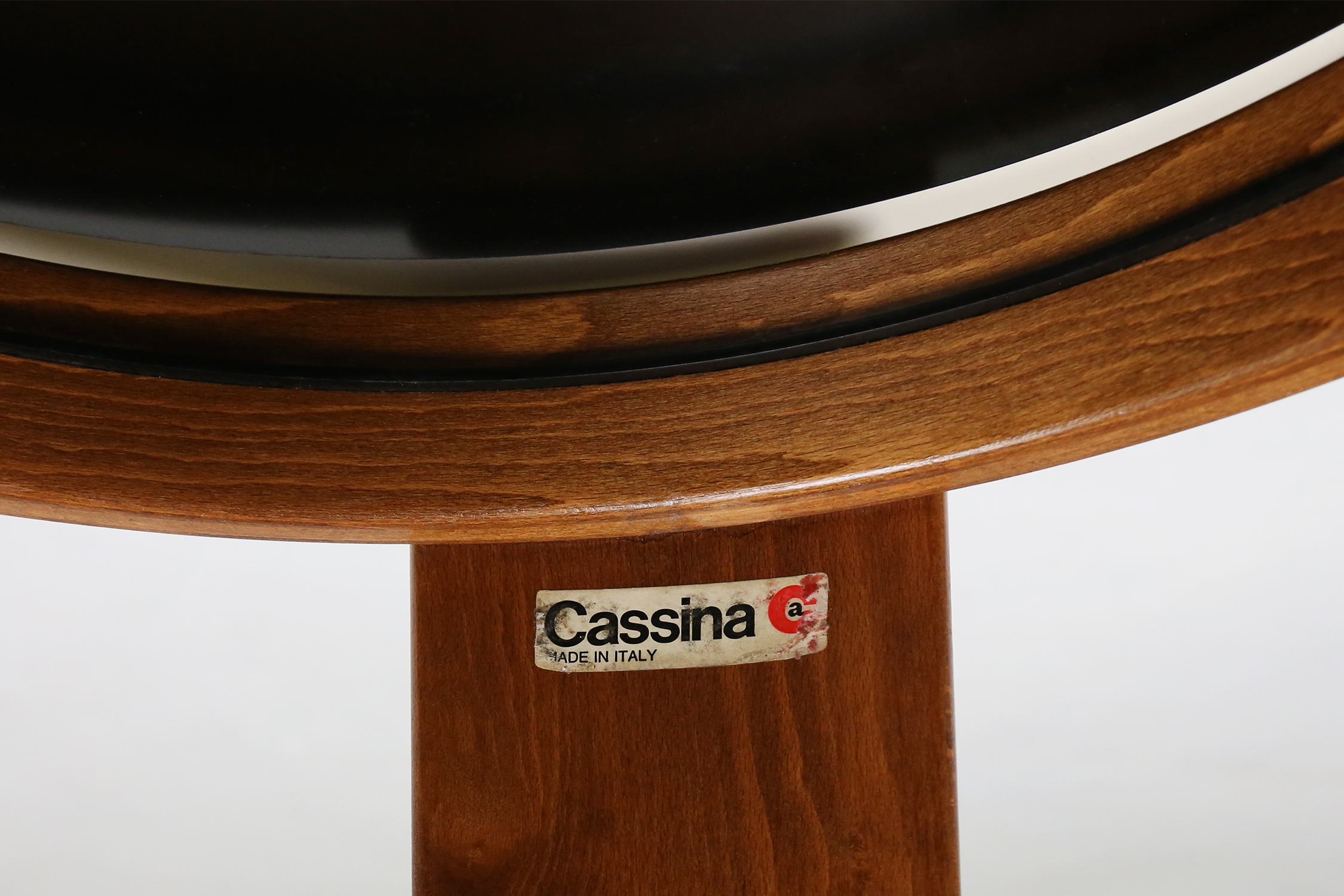 Gianfranco Frattini for Casina, Italy, 1966, early edition wooden nesting tablesthumbnail